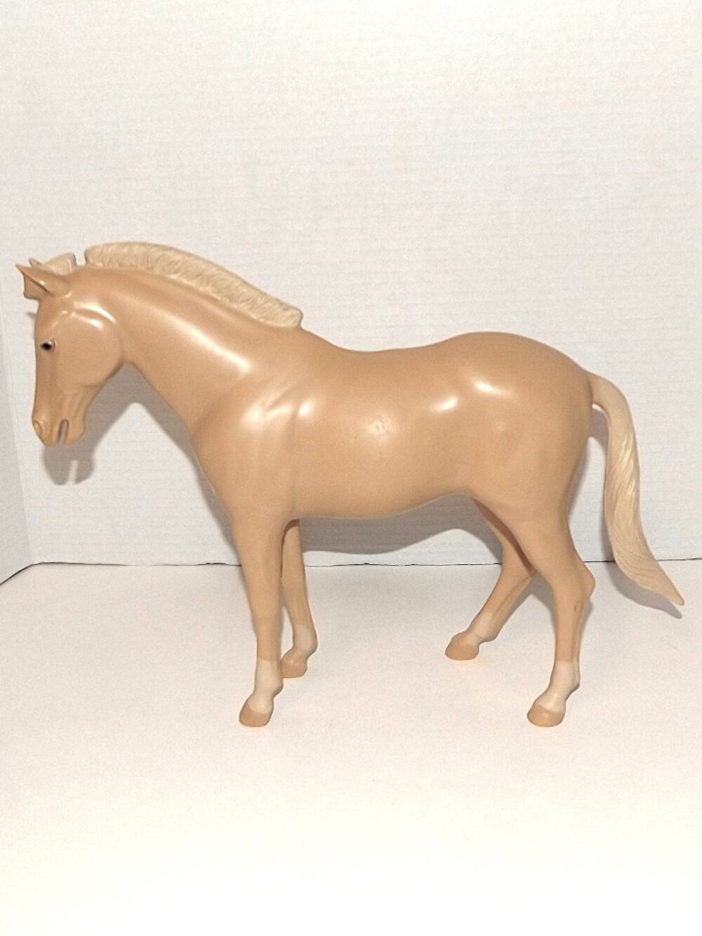 1968 Louis Marx Poncho Palomino Plastic 9 ½” Pony Best Of The West Series
